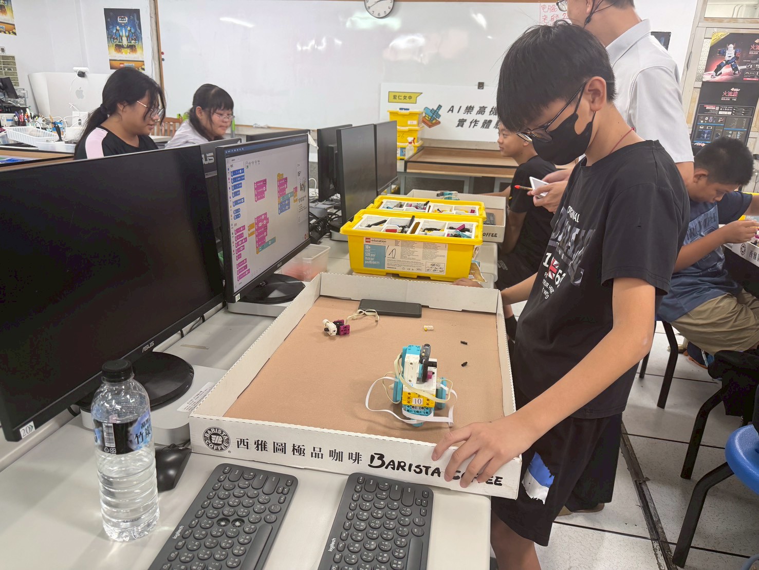 115暑期育樂營-AI樂高機器人體驗營(12)