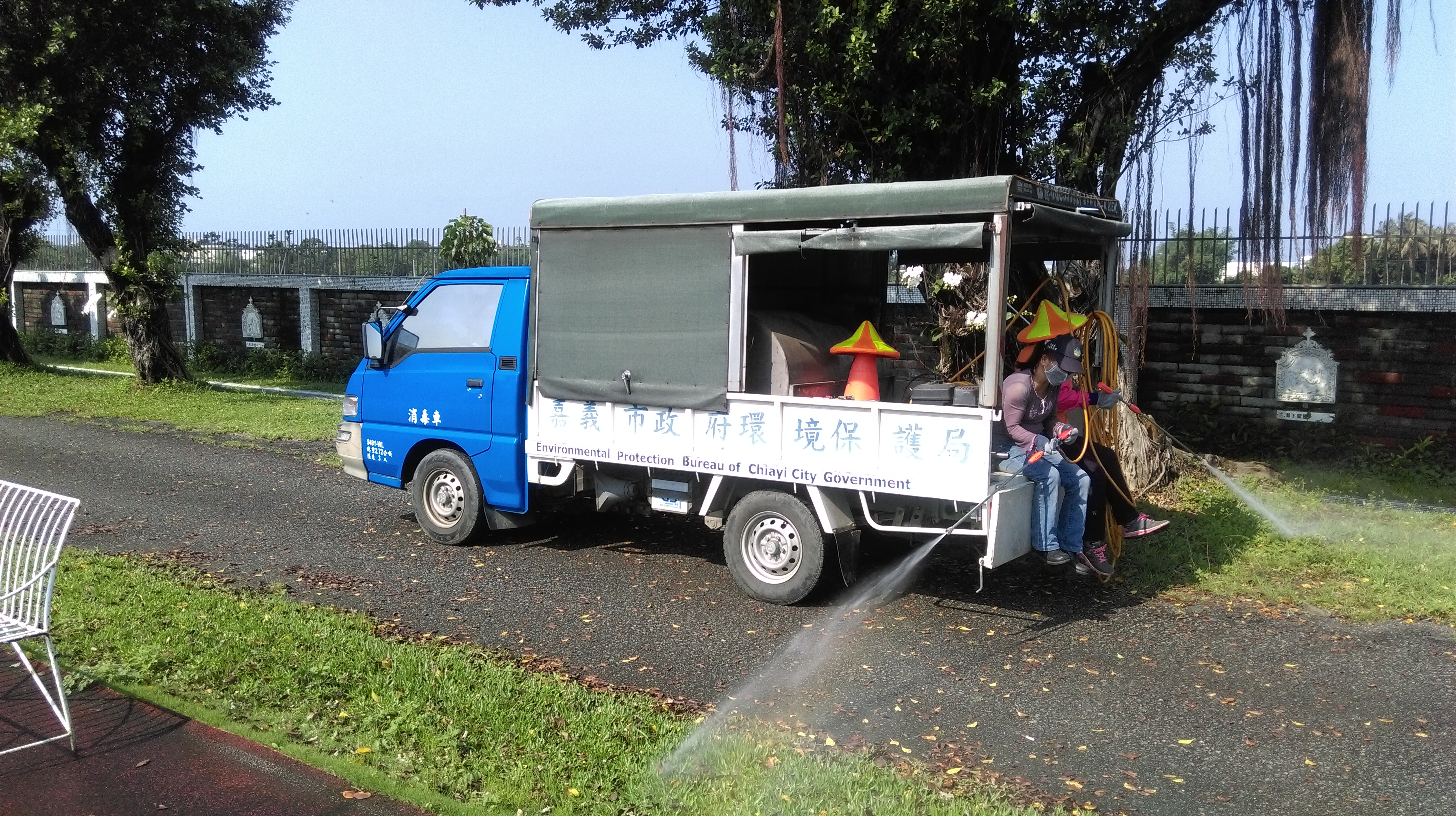 嘉義市宏仁女中104學年度防疫噴灑工作