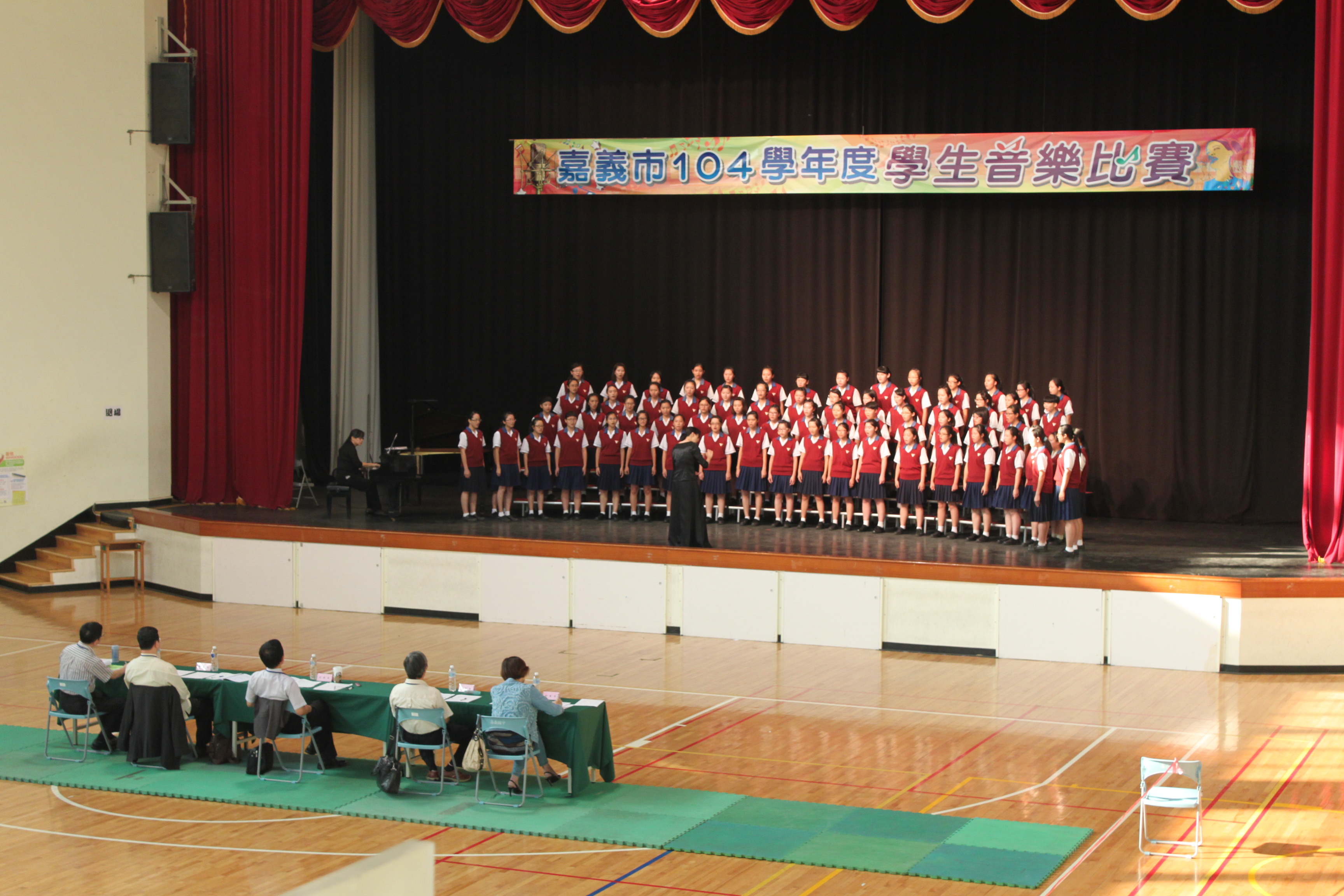104學年嘉義市高國中合唱比賽