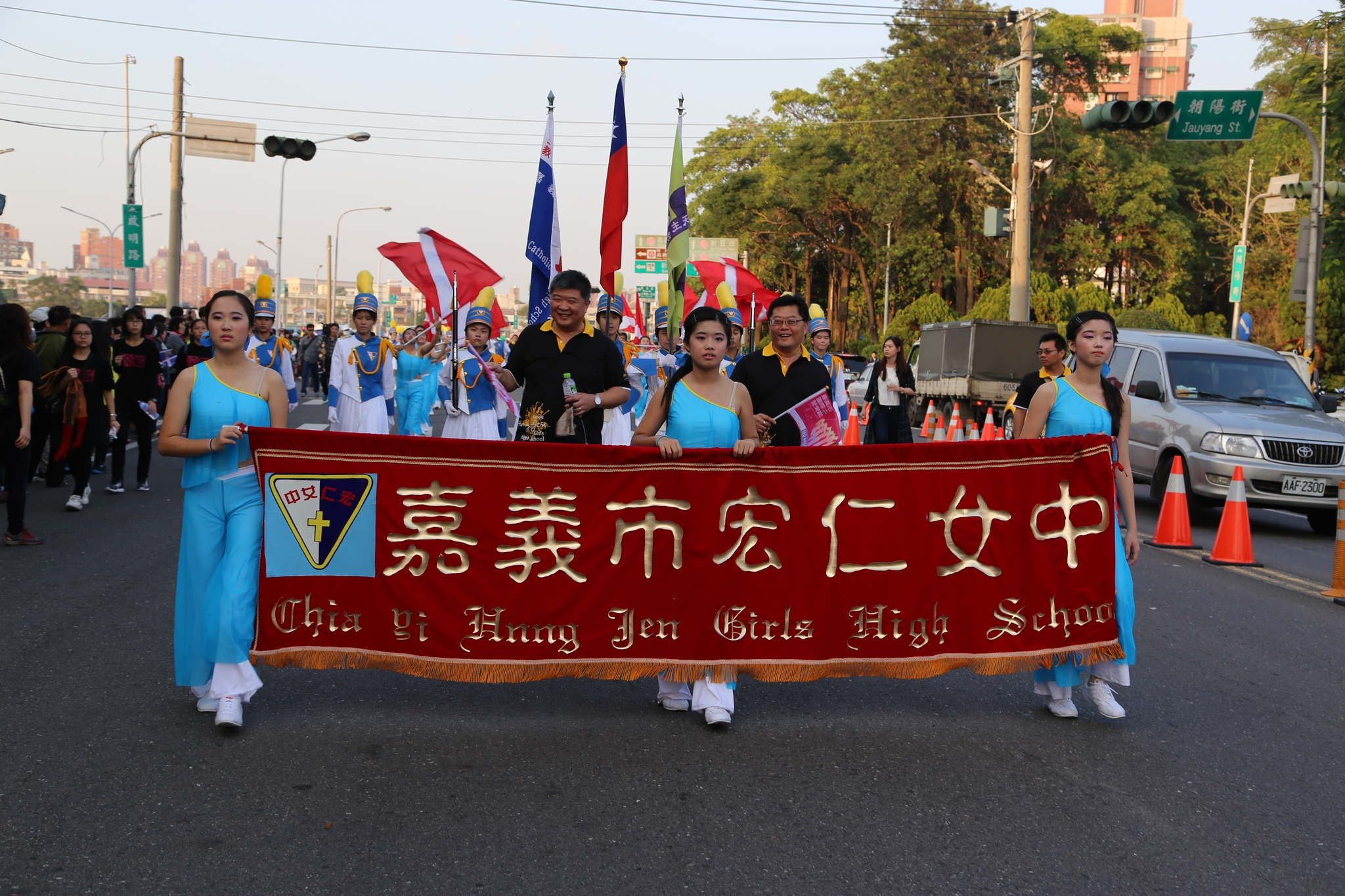 管樂隊嘉義市管樂節踩街